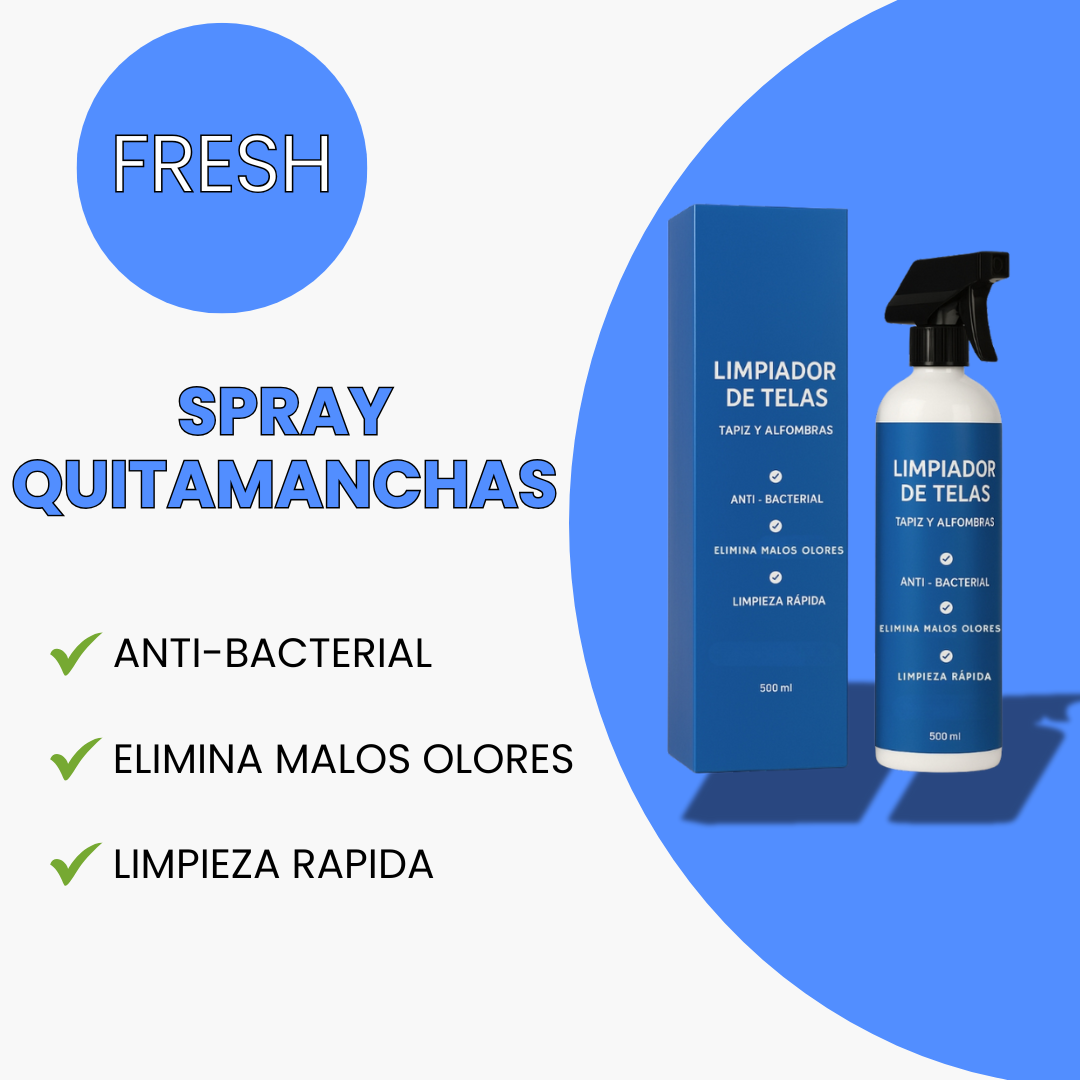 Spray quitamanchas natural y efectivo para telas
